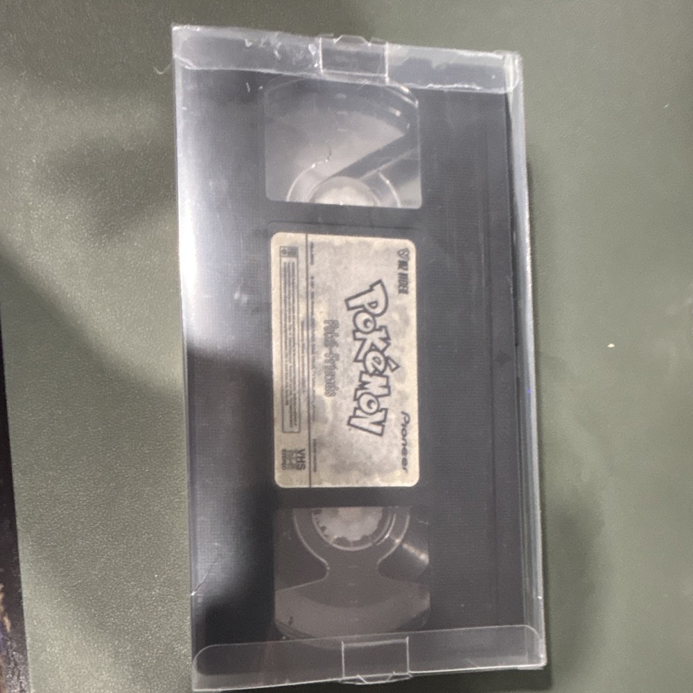 Pioneer Pokémon: Pikachu's Friends VHS (1999) NTSC Full Screen Former Rental